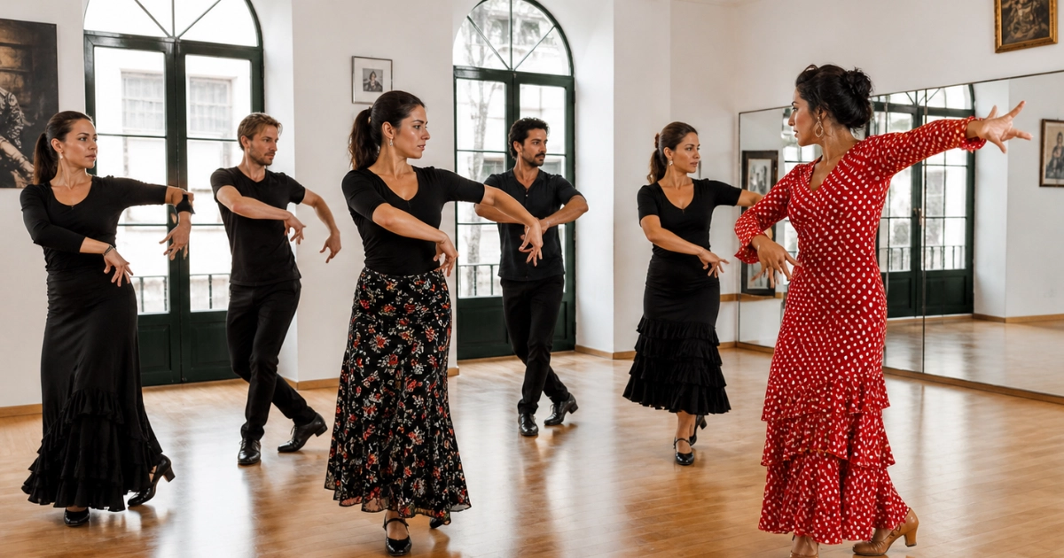 Software de gestión para academia de flamenco